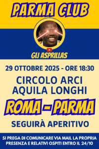 GUARDIAMO ROMA PARMA INSIEME?